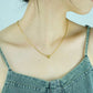 Heart Initial Necklace XMTX Collections