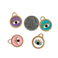 Enamel Colorful Evil Eye Charm XMTX Collections