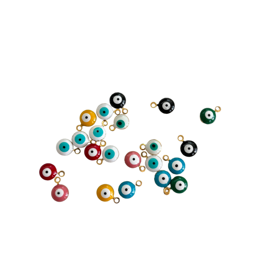 Gold Evil Eye Charm XMTX Collections
