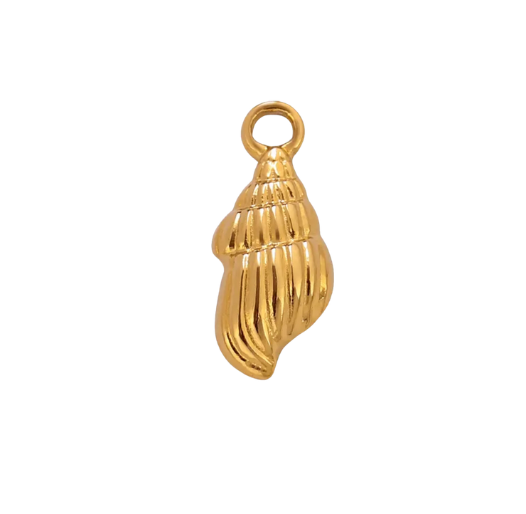 Long Conch Shell Charm