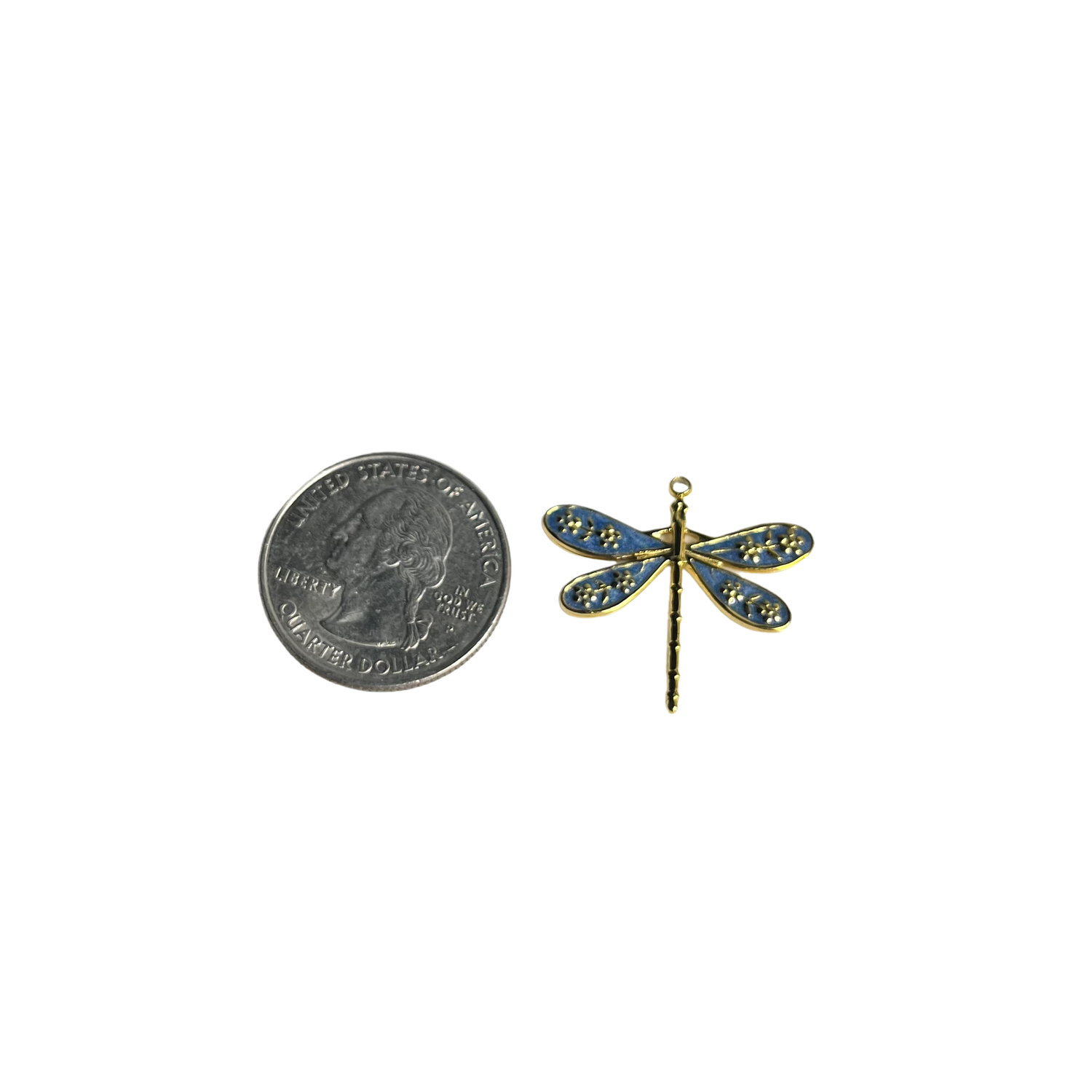 Blue Dragon Fly Charm XMTX Collections