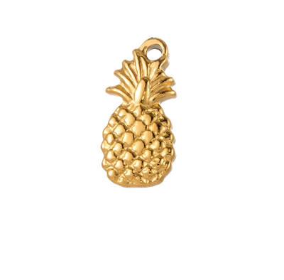 Gold Pineapple Charm