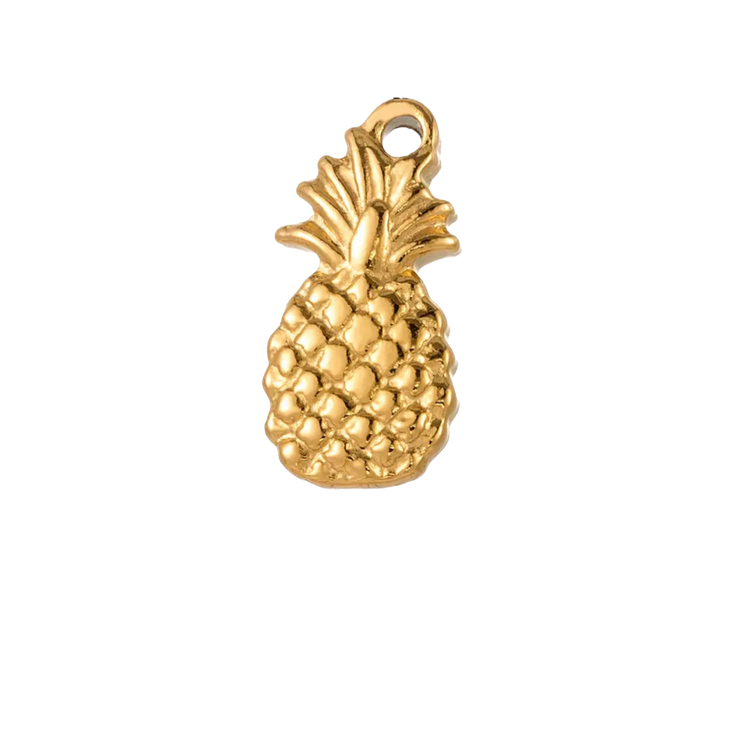 Gold Pineapple Charm