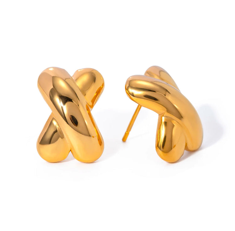 Small X Earrings XMTX Collections