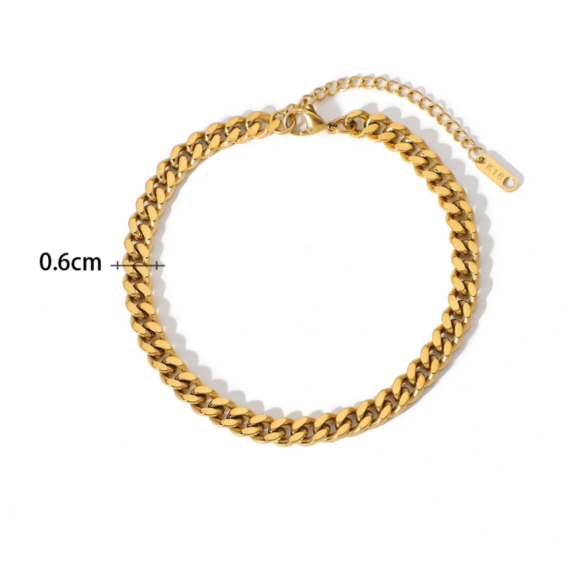 Cuban Link Anklet XMTX Collections
