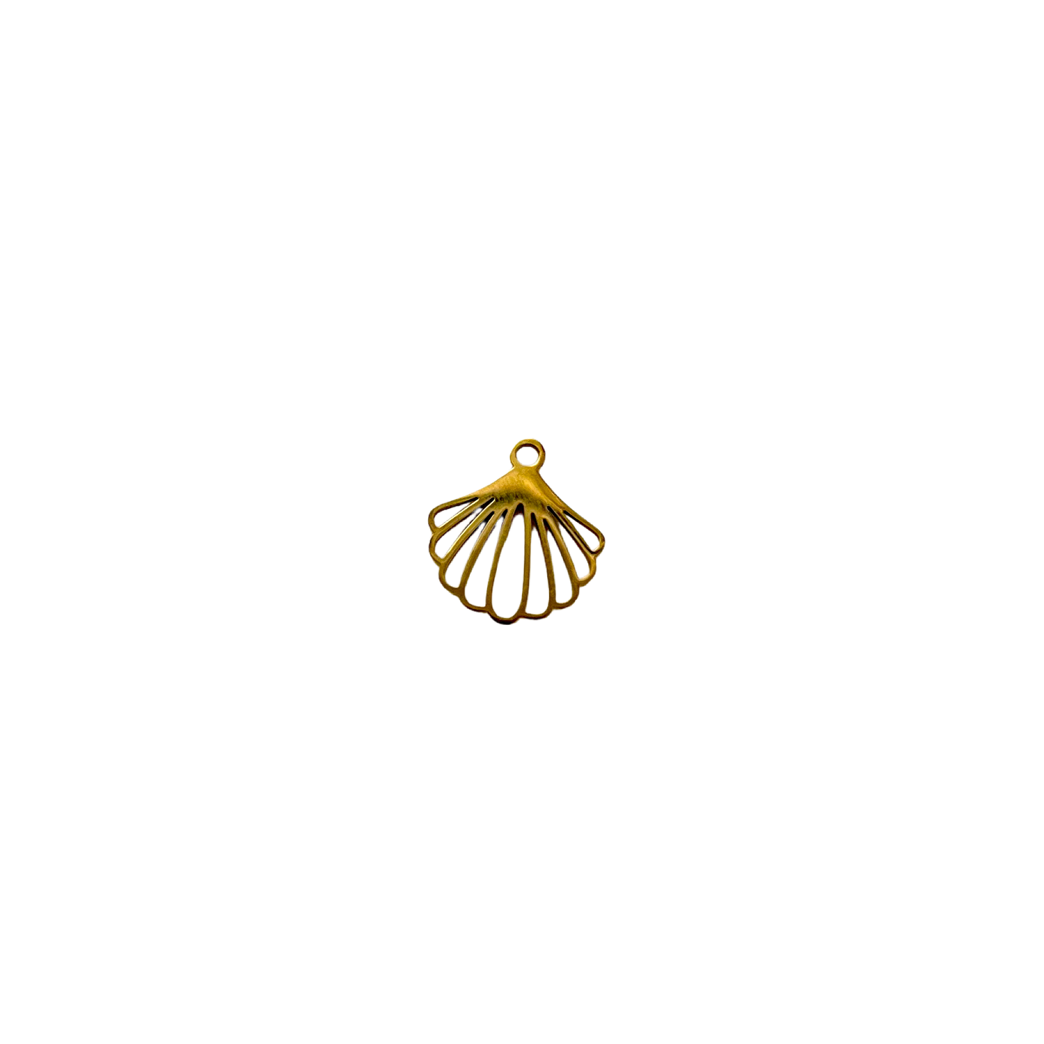 Gold Sea Shell Charm XMTX Collections
