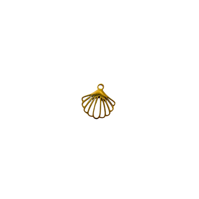 Gold Sea Shell Charm