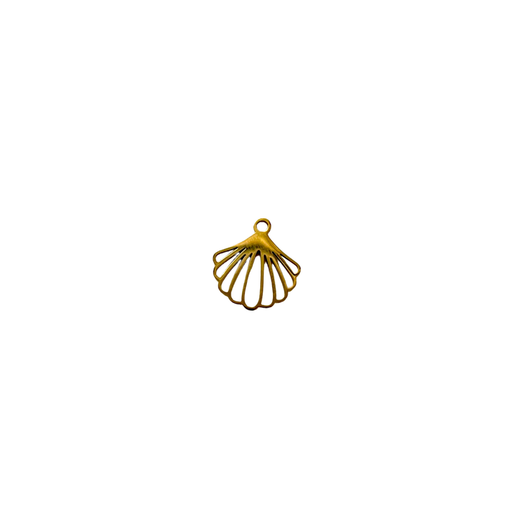 Gold Sea Shell Charm