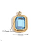 Blue Rhinestone Charm XMTX Collections