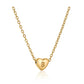 Heart Initial Necklace XMTX Collections