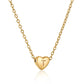 Heart Initial Necklace XMTX Collections