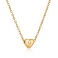 Heart Initial Necklace XMTX Collections