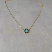 Mila Opal Pendant Necklace
