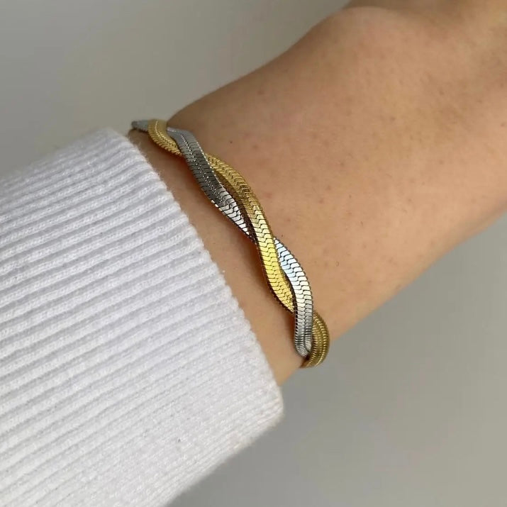 Double Snake Bracelet