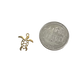Gold Sea Turtle Charm XMTX Collections