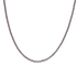 Puffy box chain , silver , 16” long , non tarnish, hypoallergenic, waterproof 