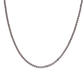 Puffy box chain , silver , 16” long , non tarnish, hypoallergenic, waterproof 