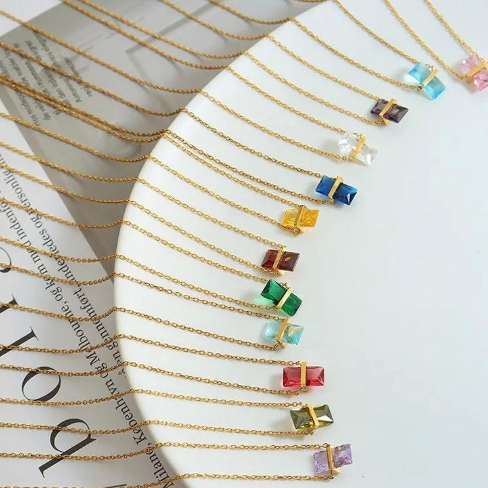 Birthstone Necklace XMTX Collections