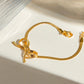 Bow Snake Link Bracelet XMTX Collections
