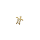 Gold Sea Turtle Charm XMTX Collections