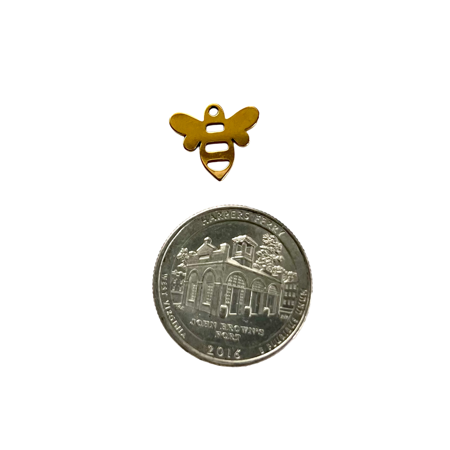 Gold Bumble Bee Charm XMTX Collections