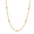 Charlotte Oval Beads Snake Necklace XMTX Collections