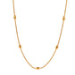 Charlotte Oval Beads Snake Necklace XMTX Collections
