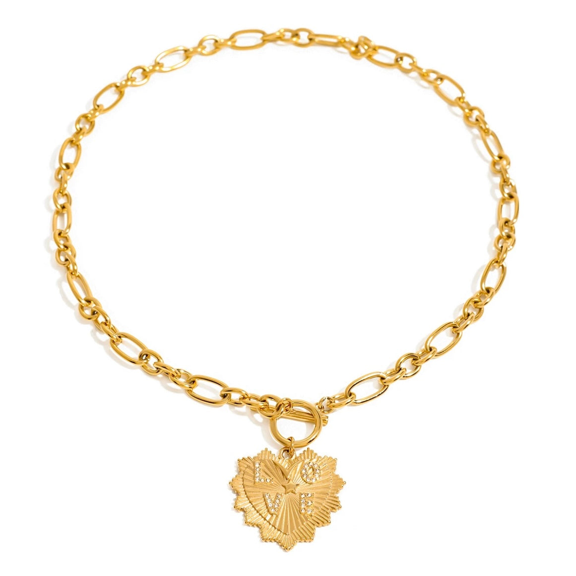 Heart Locket Necklace XMTX Collections