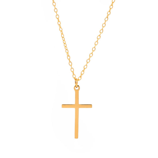 Minimalistic Cross Necklace XMTX Collections