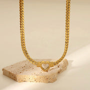 Heartlock Chain Necklace