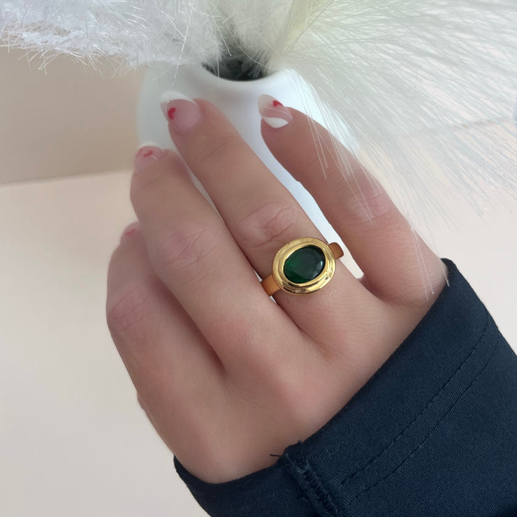 Blanca Hallow Statement Ring