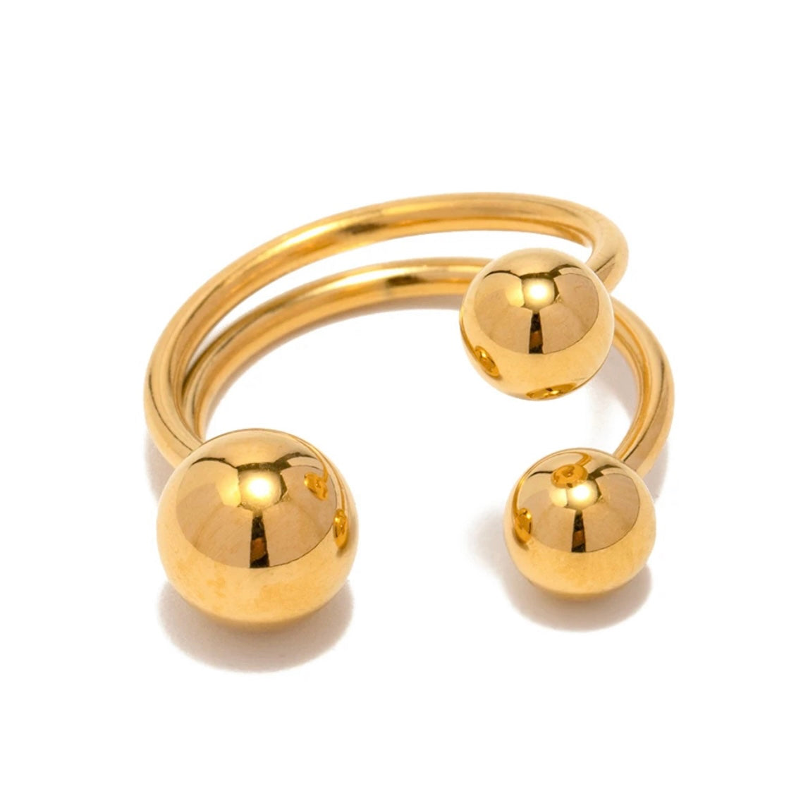 Three Spheres Open Ring XMTX Collections