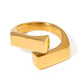 Two Rectangles Open Ring XMTX Collections
