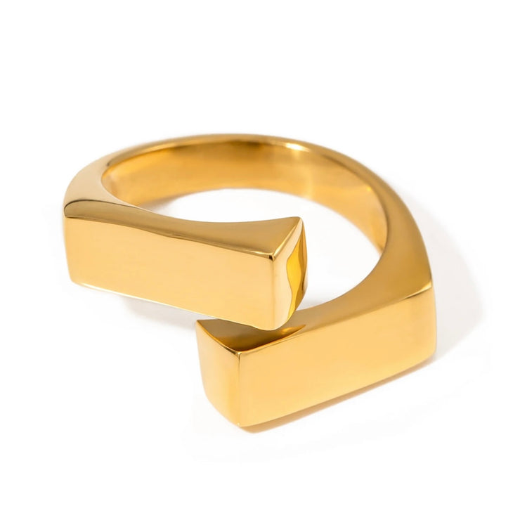 Two Rectangles Open Ring