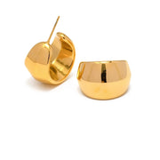 Corine Chunky Hoop Earrings