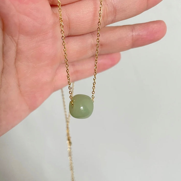 Ariana Jade Pendant Necklace