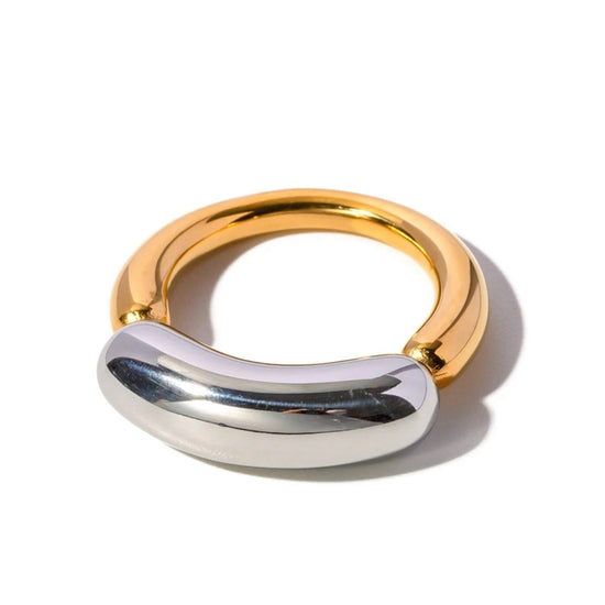 Devi Silver Bar Ring XMTX Collections