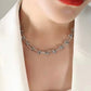 Knots & Twists Chain Necklace XMTX Collections