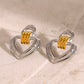 Zoey Heart Earrings XMTX Collections