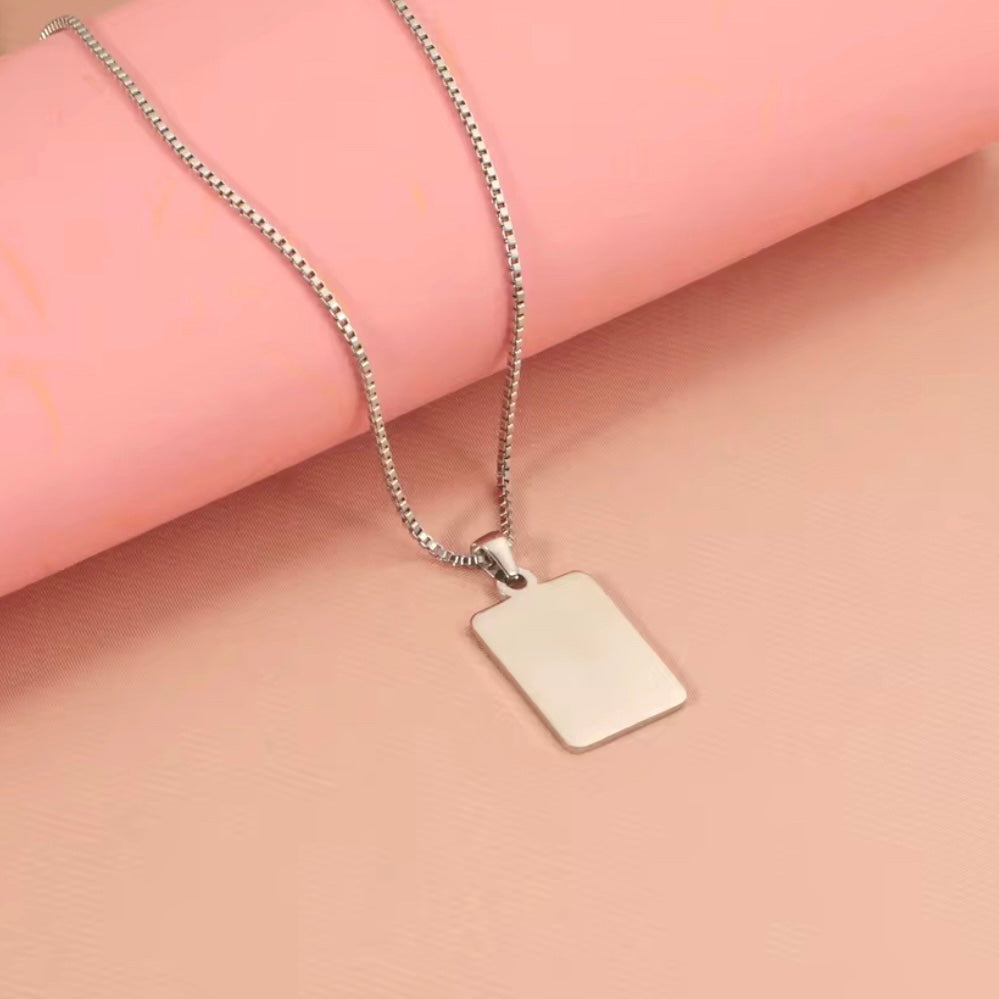 Silver Rectangle Blank XMTX Collections