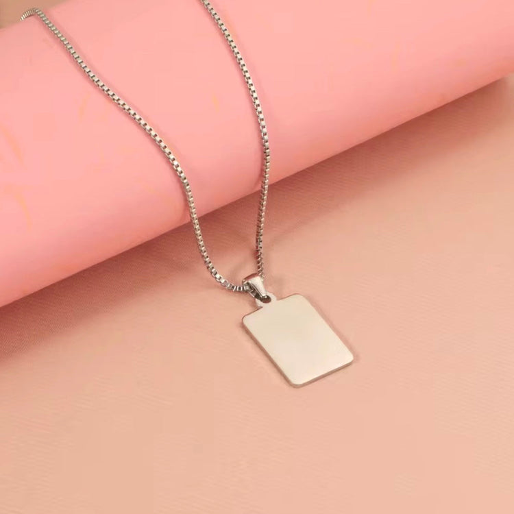 Silver Rectangle Blank XMTX Collections
