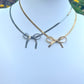 Bow Choker Necklace XMTX Collections