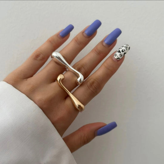 Fluid Wave Open Ring XMTX Collections