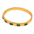 Abby Green Zircon Bangle Bracelet XMTX Collections