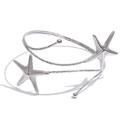 Starfish Upper Arm Cuff Bracelet XMTX Collections