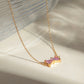 Bow Rhinestone Necklace XMTX Collections