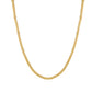 This Round Mesh Necklace boasts a unique design that exudes class. Elevate any outfit with this elegant piece, guaranteed to make a statement. Expertly crafted to stand out and enhance any neckline.

Made to last!

Tarnish and Water Resistant, Hypoallergenic



16.5 inches long + 2 inches ext

Closure :Lobster Clasp



18k Gold PVD Plated over 316L Stainless Steel base.  

 

 
