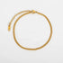 Classic, non tarnish , waterproof , hypoallergenic anklet