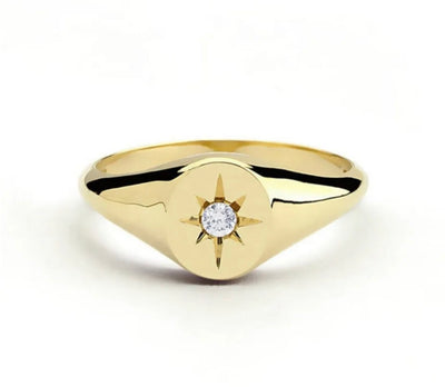 Zoey Eight Point Star Ring