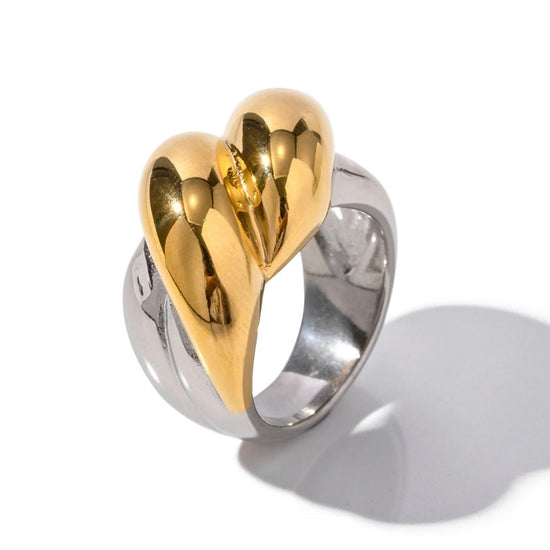 Dual Color Chunky Ring XMTX Collections